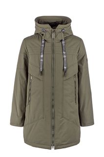 Удлиненная демисезонная куртка с застежкой на молнию Alpex