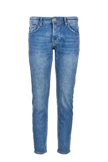 Зауженные синие джинсы с низкой посадкой Piers Tom Tailor Denim