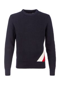 Темно-синий джемпер из хлопка Tommy Hilfiger