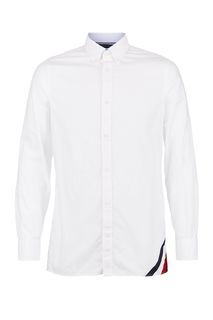 Белая рубашка с воротником button-down Tommy Hilfiger