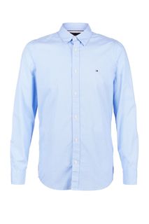 Приталенная рубашка из хлопка Tommy Hilfiger