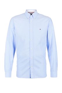 Светло-синяя рубашка с воротником button-down Tommy Hilfiger