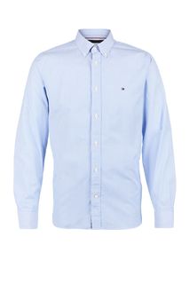 Рубашка из хлопка в полоску Tommy Hilfiger