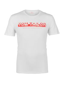 Хлопковая футболка с короткими рукавами Tom Tailor