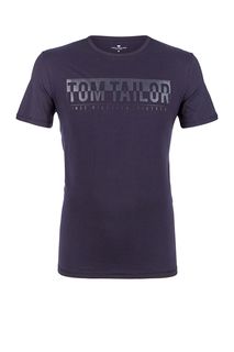 Хлопковая футболка с короткими рукавами Tom Tailor
