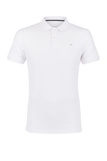 Хлопковая футболка поло с короткими рукавами Tom Tailor