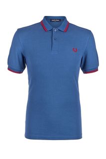 Хлопковая футболка поло с короткими рукавами Fred Perry