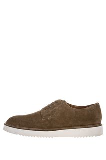 Замшевые ботинки коричневого цвета Clarks