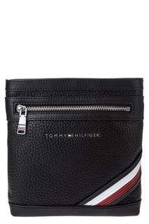 Маленькая черная сумка с карманом Tommy Hilfiger
