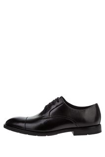 Черные кожаные туфли в классическом стиле Clarks