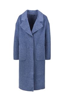 Шерстяное пальто с накладными карманами La Biali