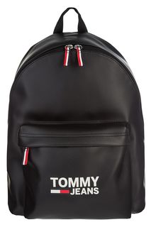Рюкзак черного цвета с одним отделом на молнии Tommy Jeans