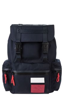 Вместительный текстильный рюкзак с откидным клапаном Tommy Hilfiger