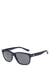 Солнцезащитные очки в оправе синего цвета Polo Ralph Lauren