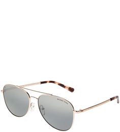 Поляризованные очки авиаторы в металлической оправе San Diego Michael Kors