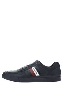 Синие кеды с текстильными вставками Tommy Hilfiger