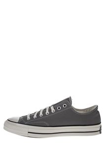 Текстильные кеды серого цвета Converse