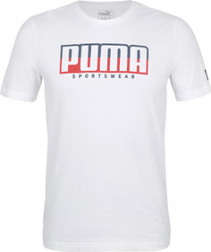Футболка мужская Puma Athletics Tee Big Logo, размер 46-48
