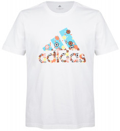 Футболка мужская Adidas 8-Bit Badge of Sport, размер 54
