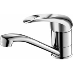 Смеситель для кухни Devida Enzo с коротким изливом, хром (DVL0303-04)