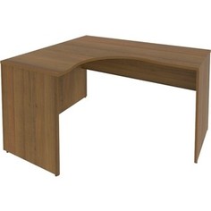 Стол криволинейный Riva А.СА-3 (L) орех 140x120x75 левый