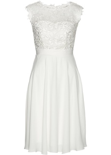 Платье с кружевной отделкой Bonprix