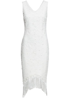 Платье с бусинами и бахромой Bonprix