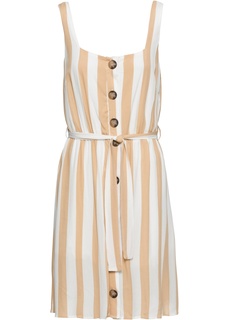 Платье с текстильным поясом Bonprix