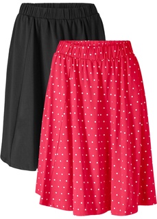 Юбка из трикотажа (2 шт.) Bonprix