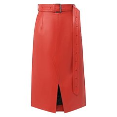 Кожаная юбка Marni