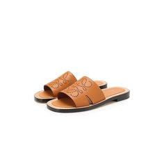 Кожаные шлепанцы Loewe