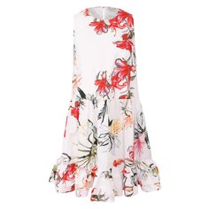 Хлопковое платье Alexander McQueen