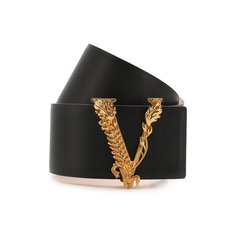 Кожаный пояс Versace