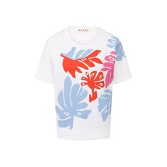 Хлопковая футболка Marni