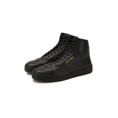 Кожаные кеды Saint Laurent