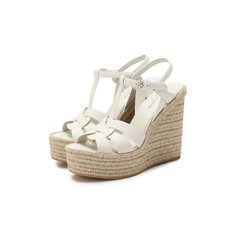 Кожаные босоножки Espadrille Saint Laurent