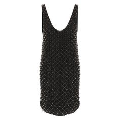 Шелковое платье Balmain