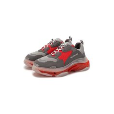 Комбинированные кроссовки Triple S Clear Sole Balenciaga