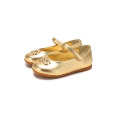 Кожаные балетки Dolce & Gabbana