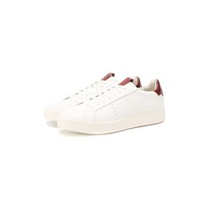 Кожаные кеды Santoni