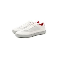Кожаные кеды Santoni