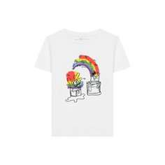 Хлопковая футболка Stella McCartney