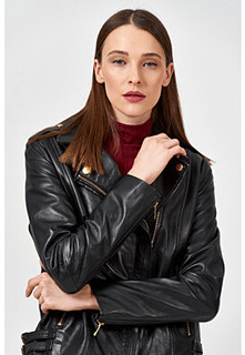 Косуха из натуральной кожи LE Monique