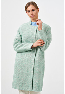 Пальто с воротником-стойкой Снежная Королева Collection