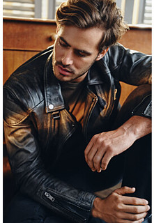 Косуха из натуральной кожи Urban Fashion for men