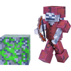 Фигурка Minecraft Скелет в кожаной броне