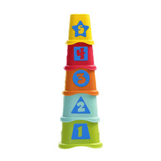 Игрушка Chicco Пирамидка Stacking Cups 6+