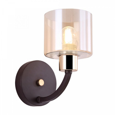 Бра Freya FR5003WL-01B черный/хром 1хE27х60W