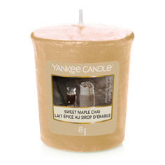 Аромасвеча для подсвечника Yankee Candle Кленовый чай латте 49 г