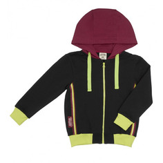 Куртка на молнии Lucky Child на молнии МИ-МИ-МИШКИ серая 92-98